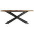Rustika Rowe -  Dining Table 180x90x76 cm Solid Reclaimed Wood